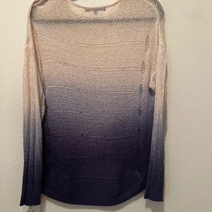 Sheer sweater .